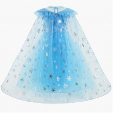 XYYEA Frozen Blue Elsa Princess Dress